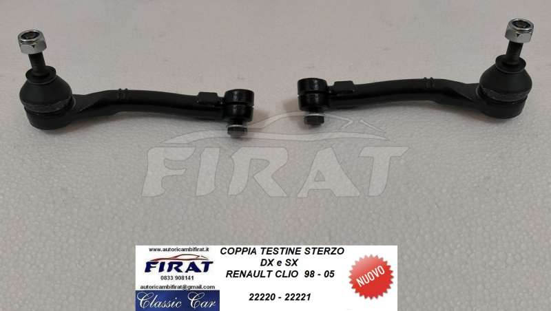 TESTINA STERZO RENAULT CLIO 98 - 05 (22220/1)